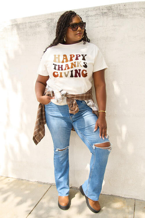 HAPPY THANKS GIVING Short Sleeve T-Shirt