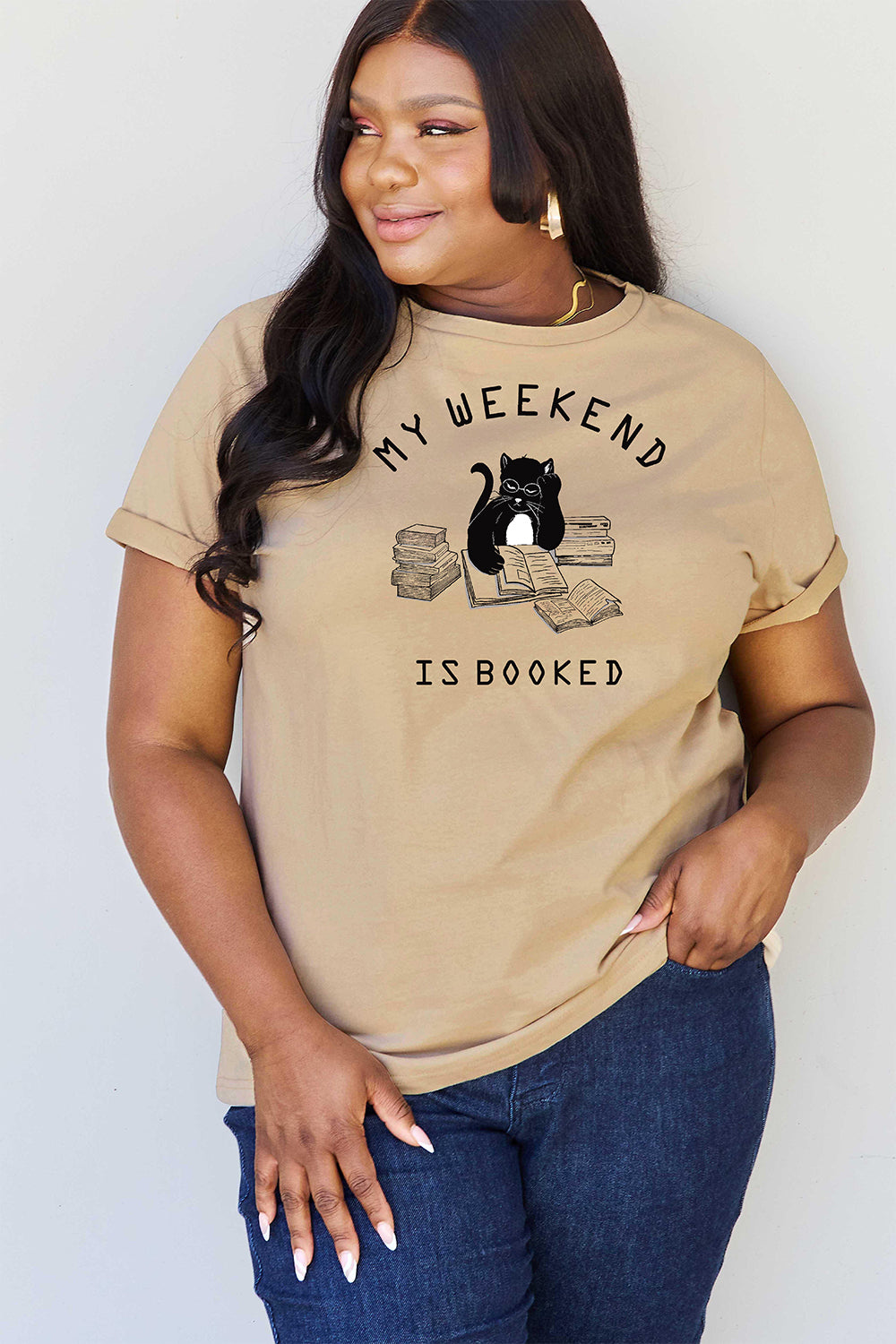 MY WEEKEND IS BOOKED Graphic T-Shirt