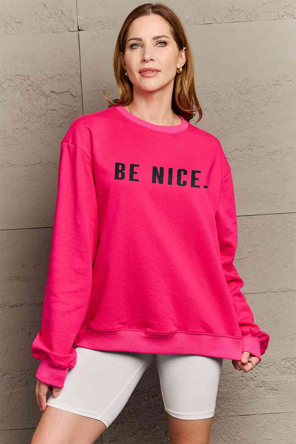 BE NICE Graphic Sweatshirt