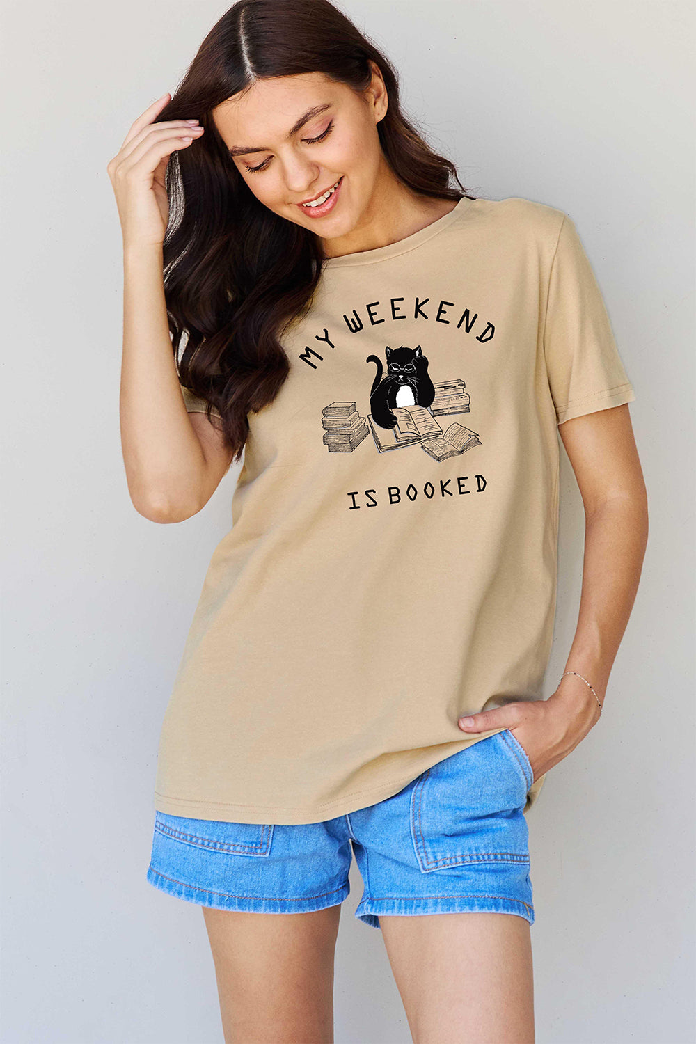 MY WEEKEND IS BOOKED Graphic T-Shirt