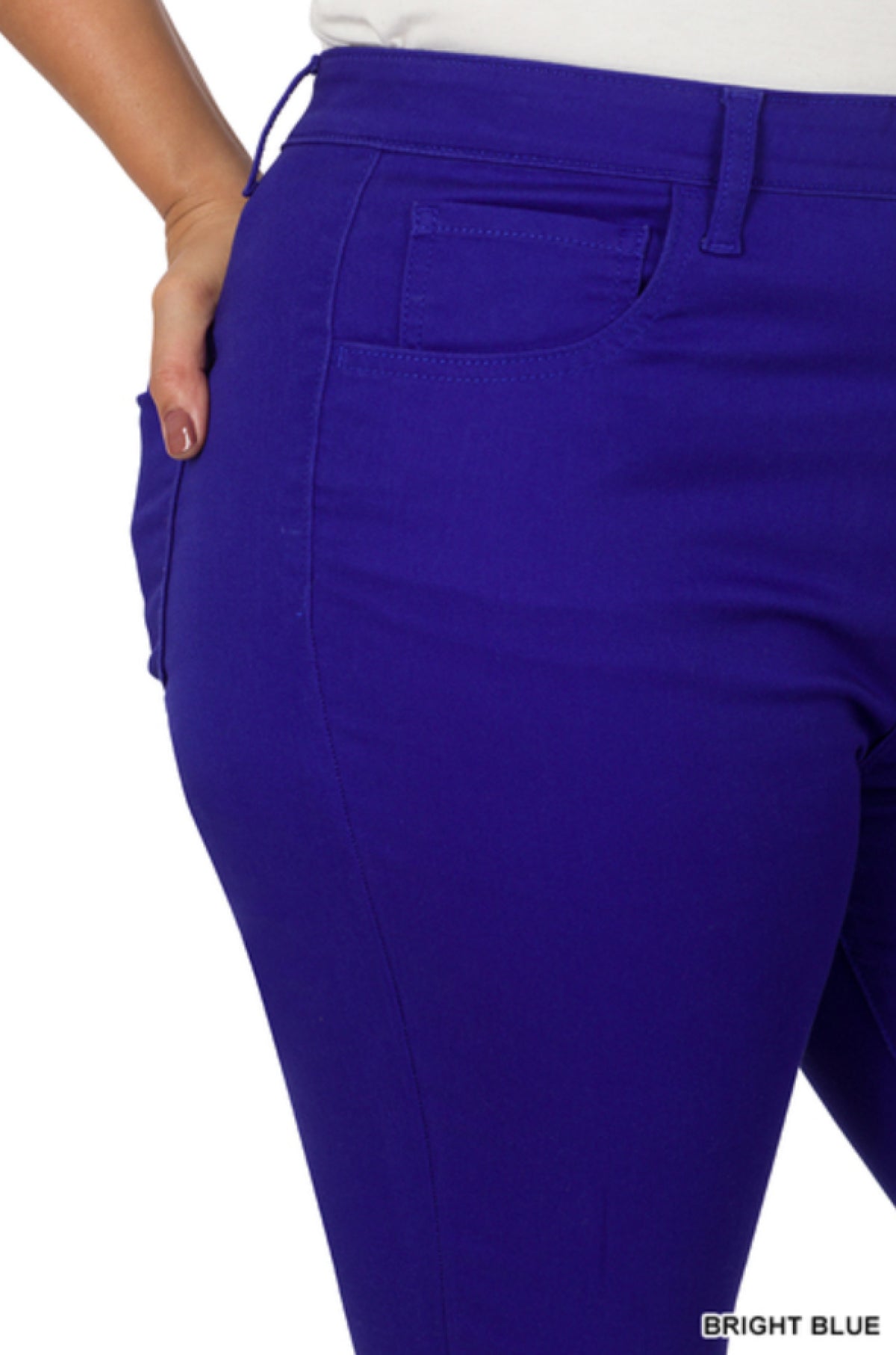 Plus Size High Rise Super Flare Denim Pants