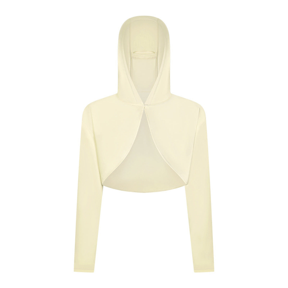 Solid FitnessSun Protection Hooded Top