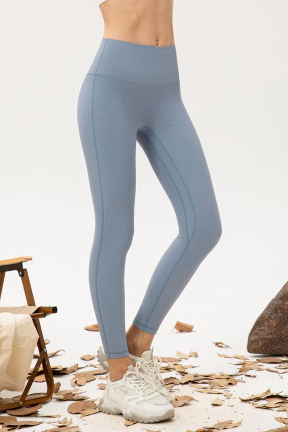 Seamless Fleece Lined Wide Waistband Leggings