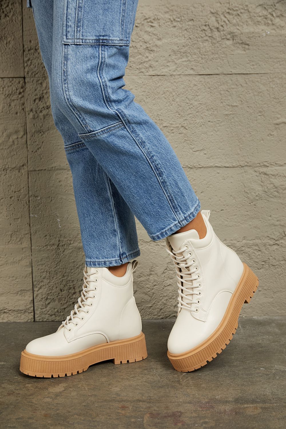 Corp Platform Combat Boots