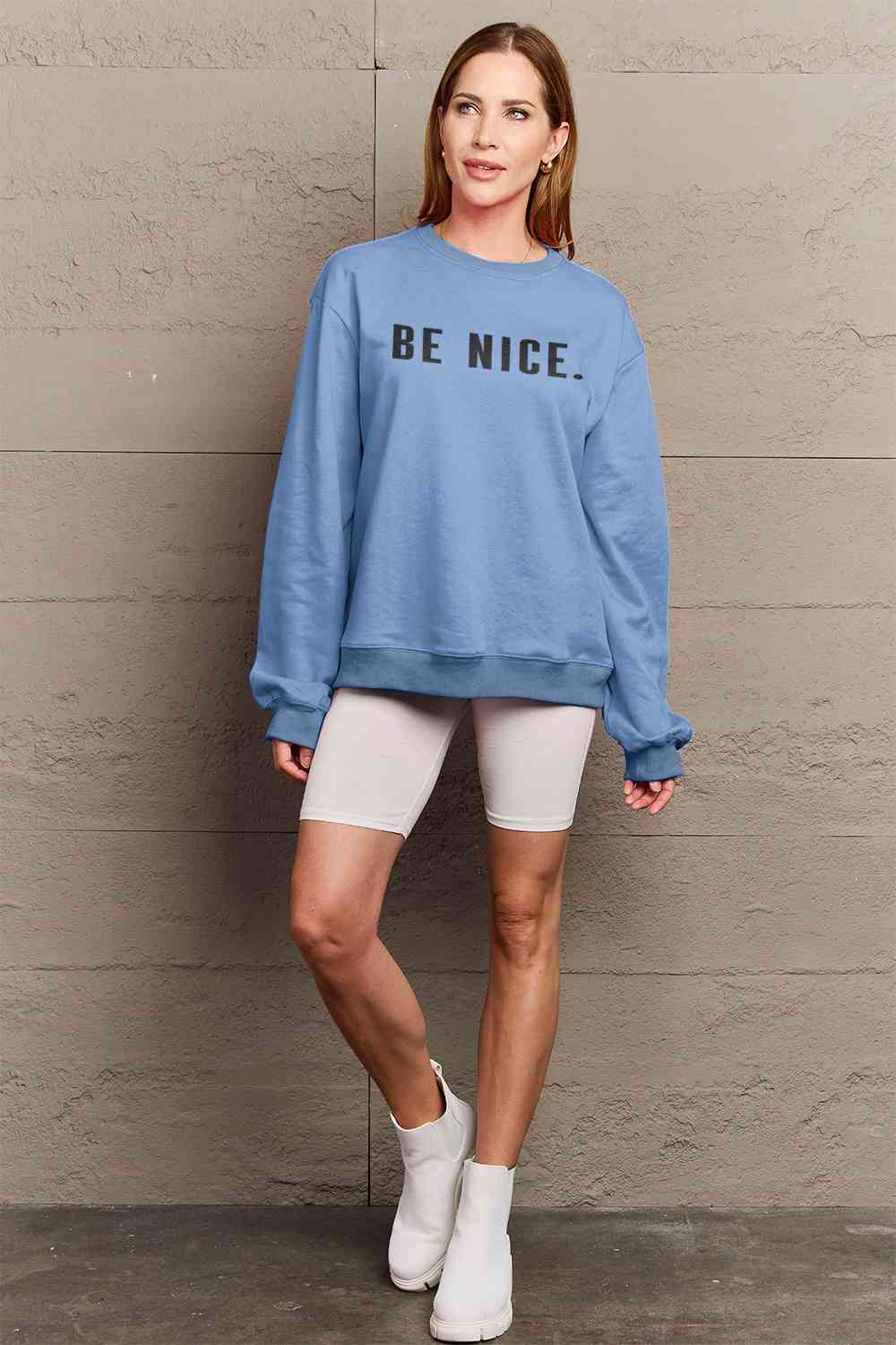 BE NICE Graphic Sweatshirt