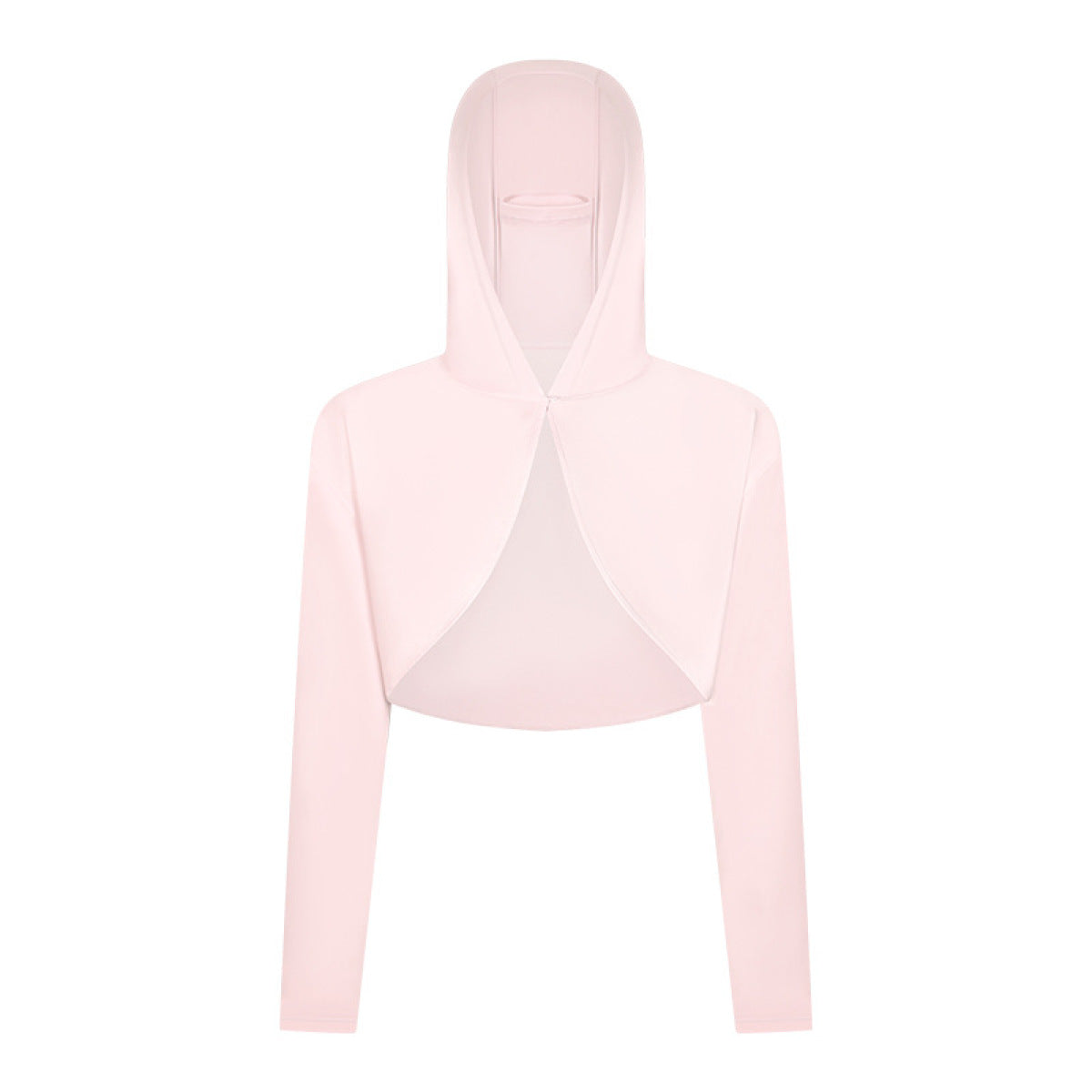 Solid FitnessSun Protection Hooded Top