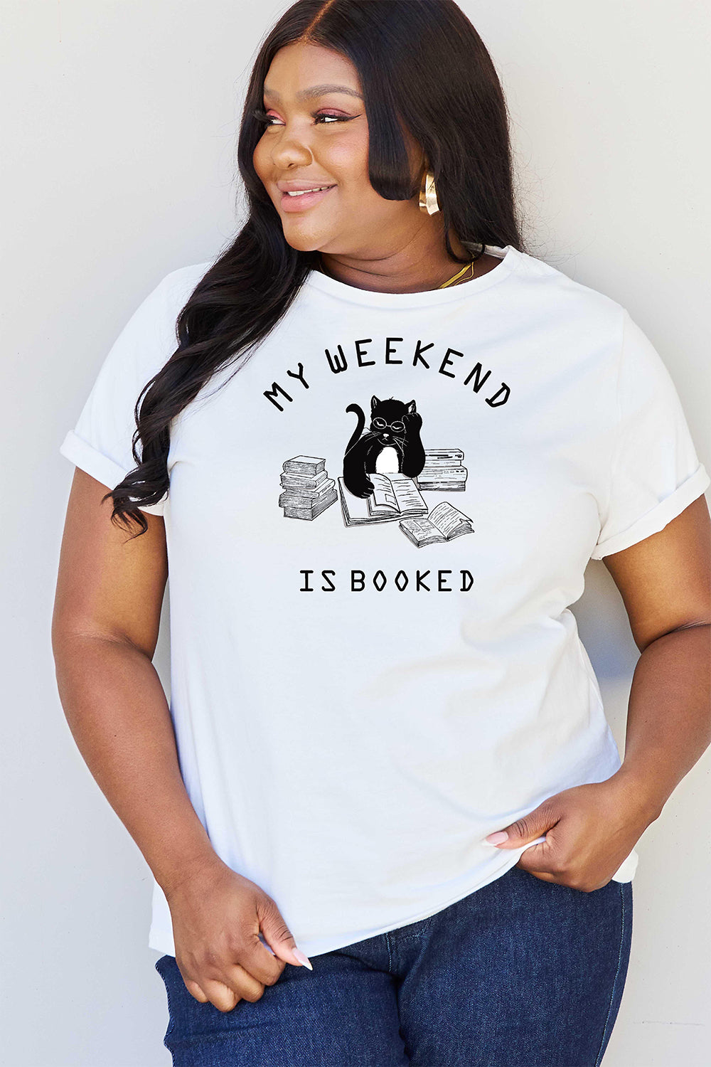 MY WEEKEND IS BOOKED Graphic T-Shirt