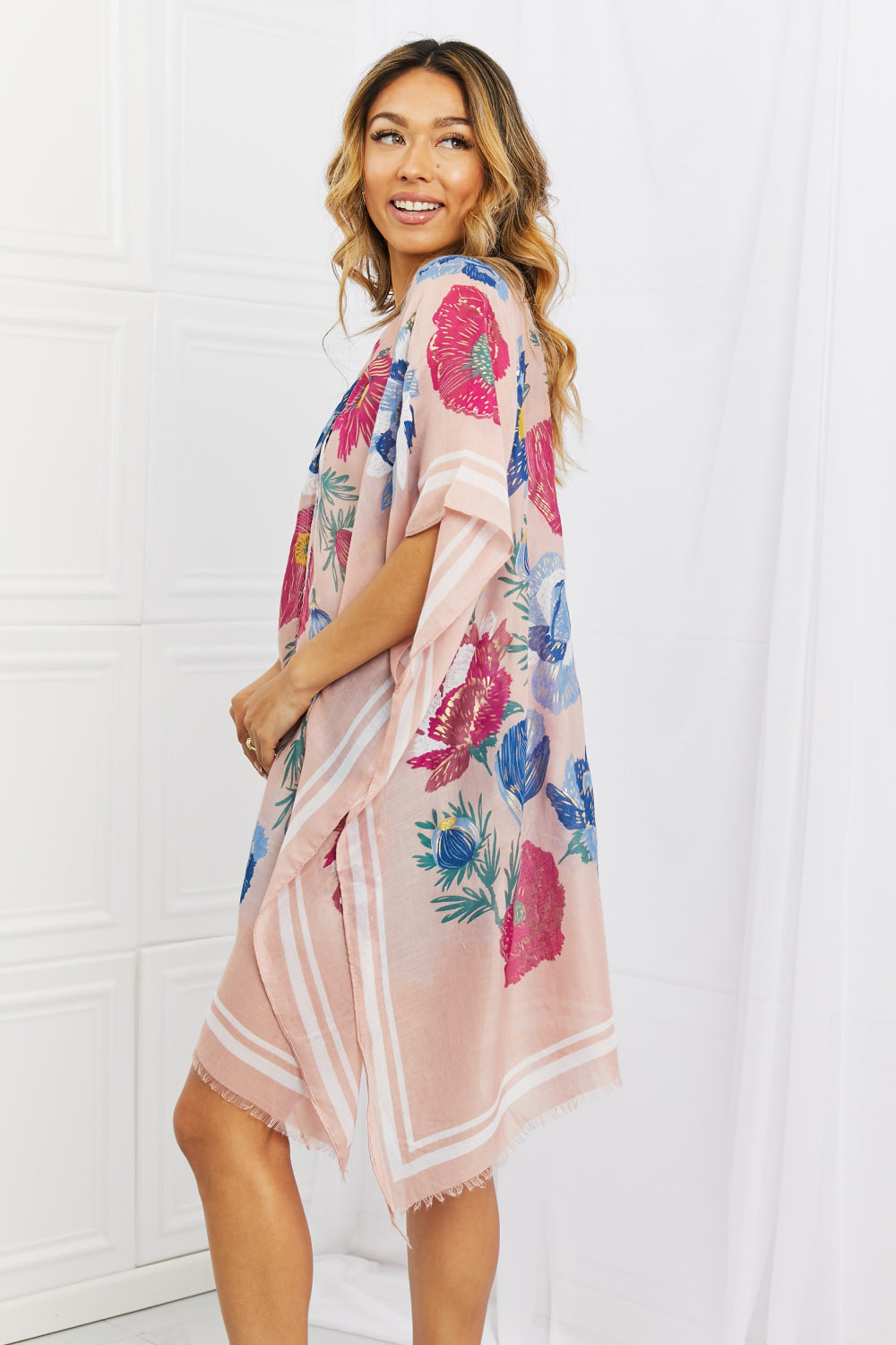 In The Garden Floral Kimono