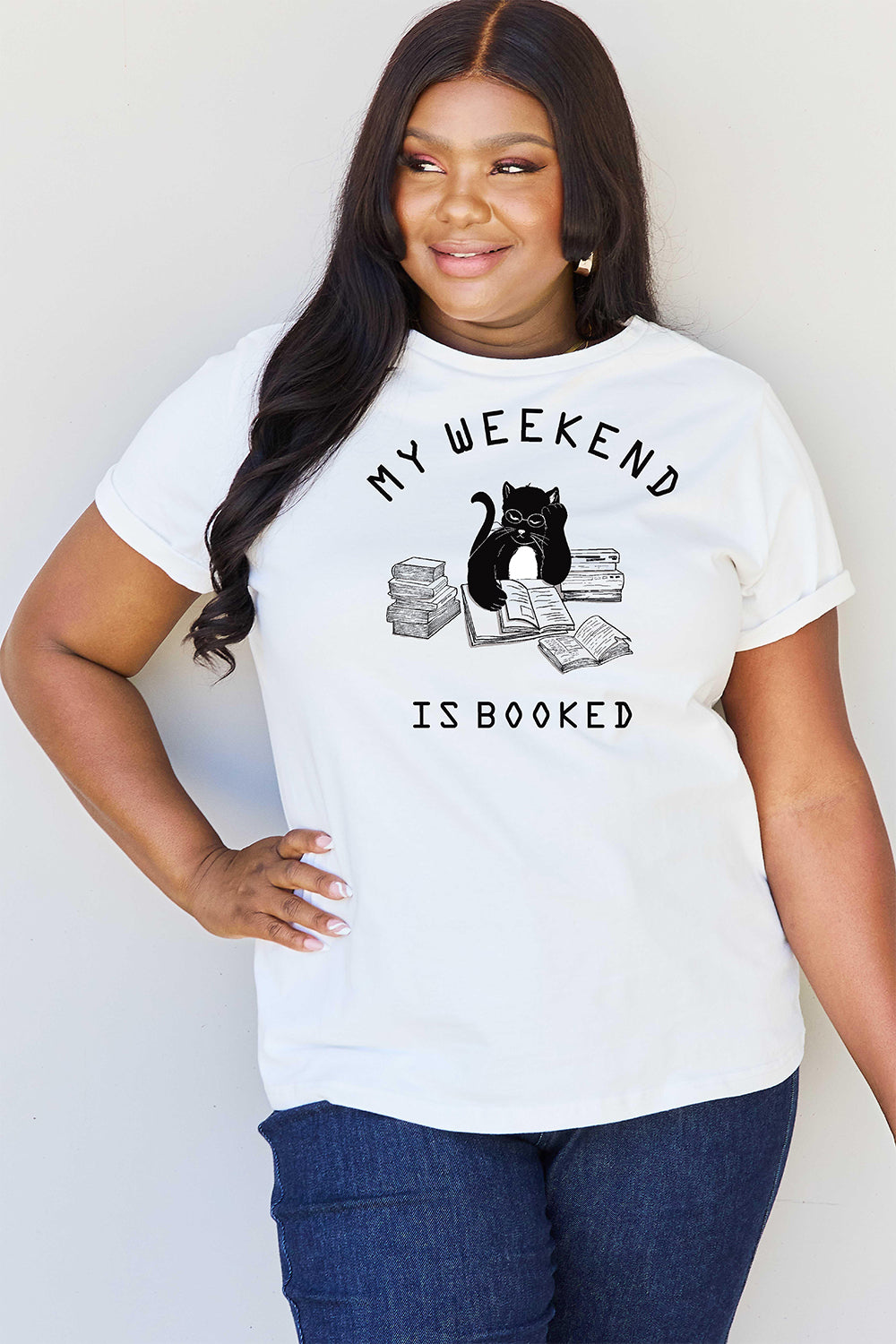 MY WEEKEND IS BOOKED Graphic T-Shirt