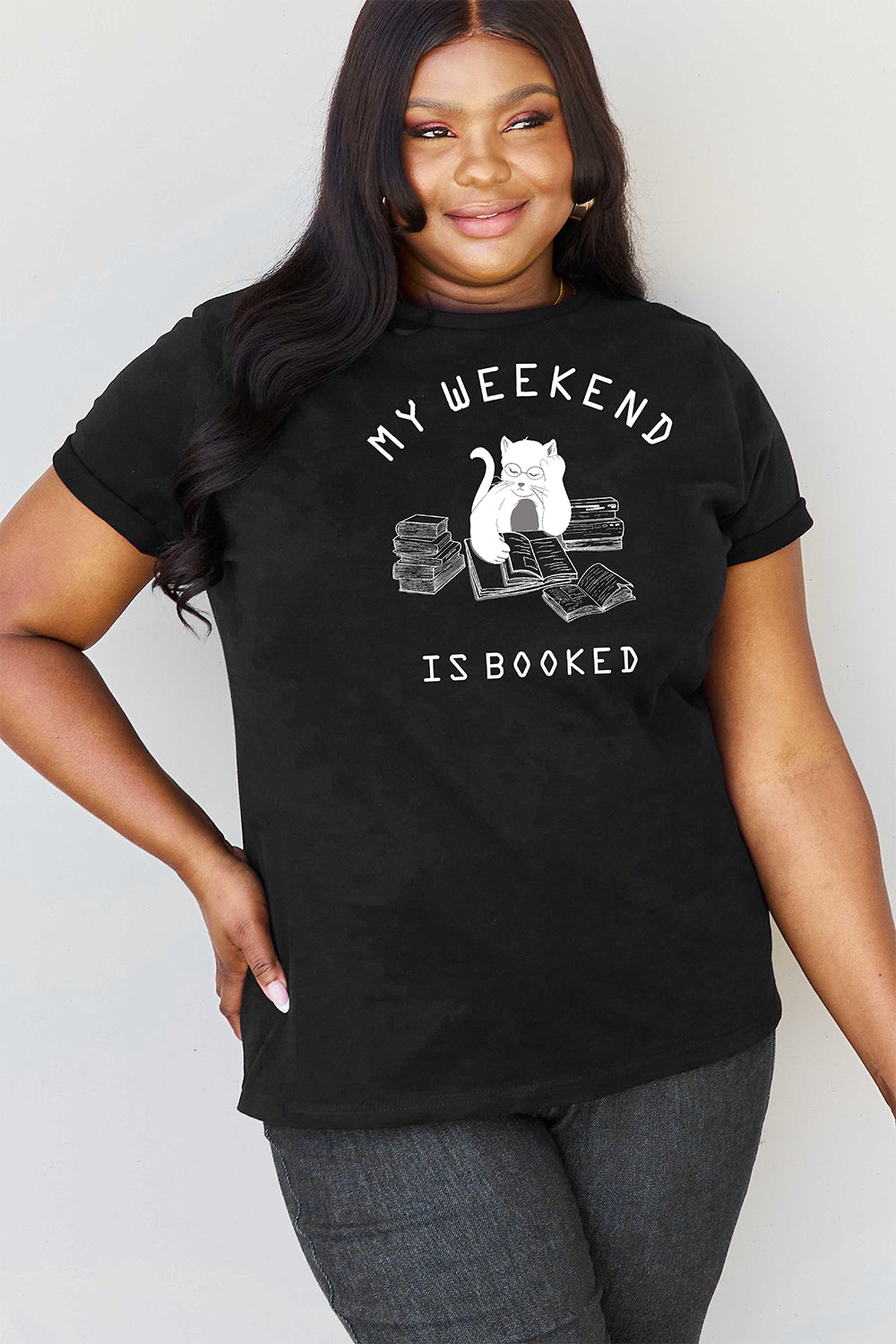 MY WEEKEND IS BOOKED Graphic T-Shirt