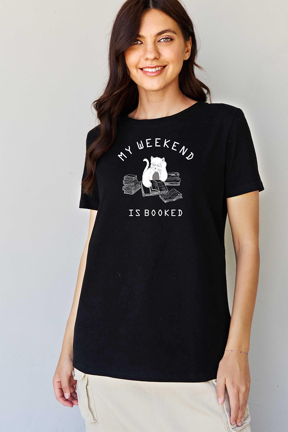 MY WEEKEND IS BOOKED Graphic T-Shirt