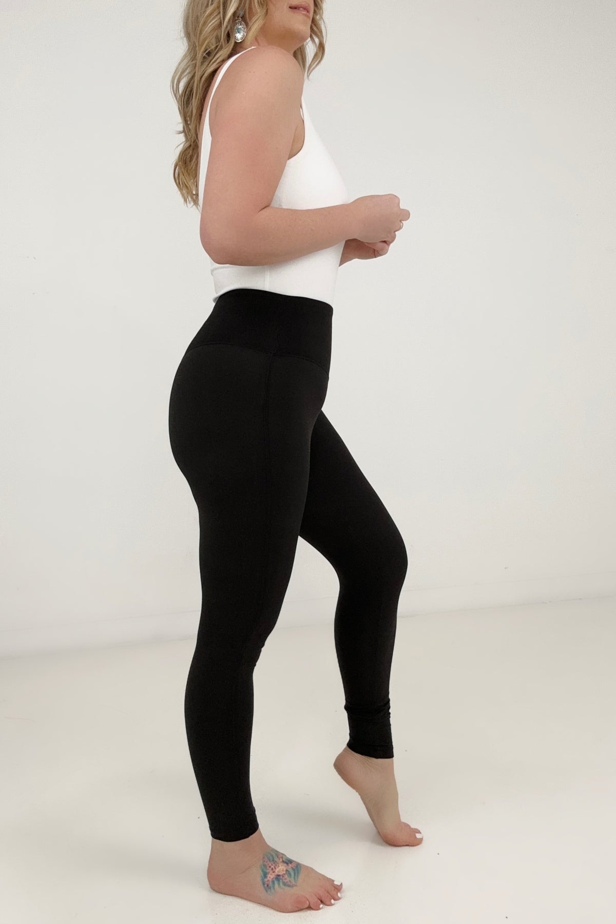 Brushed Microfiber Full Length Leggings