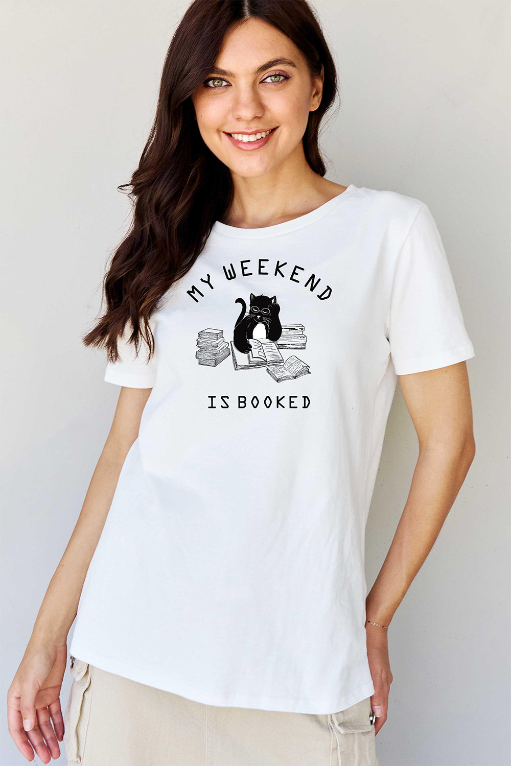 MY WEEKEND IS BOOKED Graphic T-Shirt