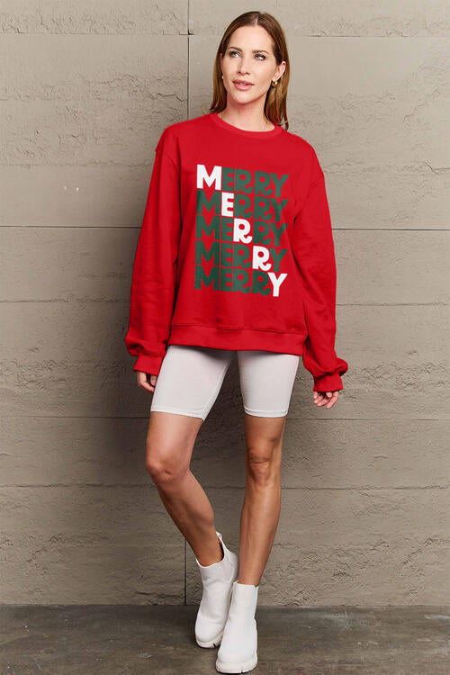 MERRY Long Sleeve Sweatshirt